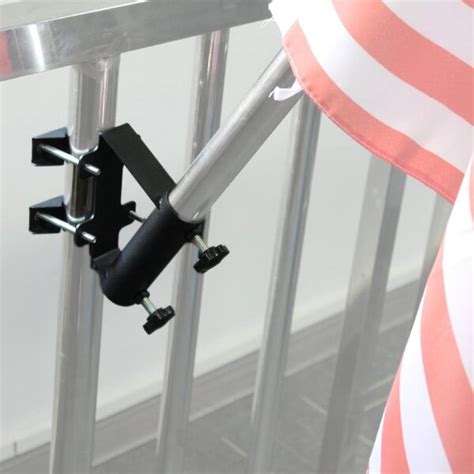 flag bracket for metal railing|heavy duty flag bracket.